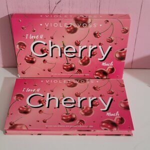 Violet Voss I love u Cherry much eyeshadow palette New In Box Great Gift